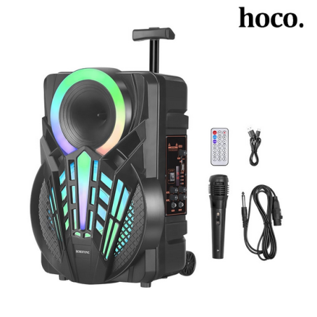 Hoco DS40 8-inch TWS Wireless Bluetooth Speaker in Black | Gadget Man