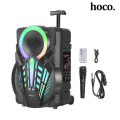 Hoco DS40 8-inch TWS Wireless Bluetooth Speaker in Black | Gadget Man