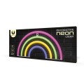 Forever Light Neon LED Rainbow Multikolor - USB and Battery-Powered Decorative Sign