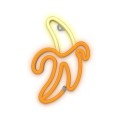 Forever Light Neon LED Banana White Yellow - USB and Battery-Powered Decorative Sign