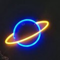 "Forever Light Neon Plexi LED Planet Multicolor Gadgetman - Transform Your Space"