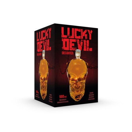Gadget Man Ireland - Lucky Devil Skull 900ml Decanter