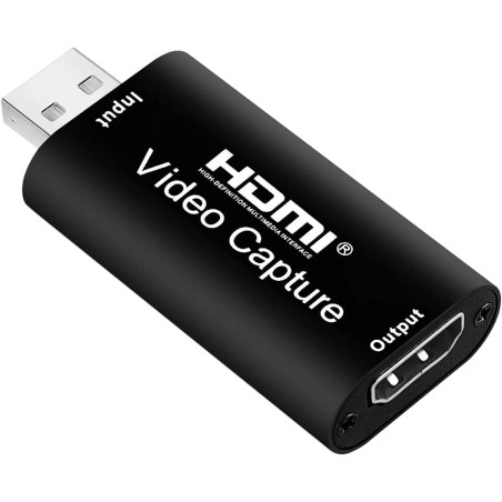 AV:Link 4K HDMI Video Capture Card | Effortless Video & Audio Capture for PC, Laptop & Smart Devices | Plug & Play with VLC, OBS