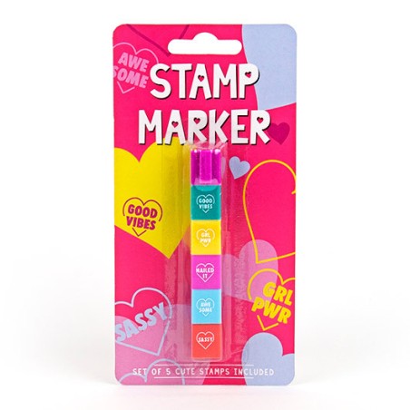Gadget Man | Stamp Marker Novelty Set - Express Your Creativity with Fun Stamps