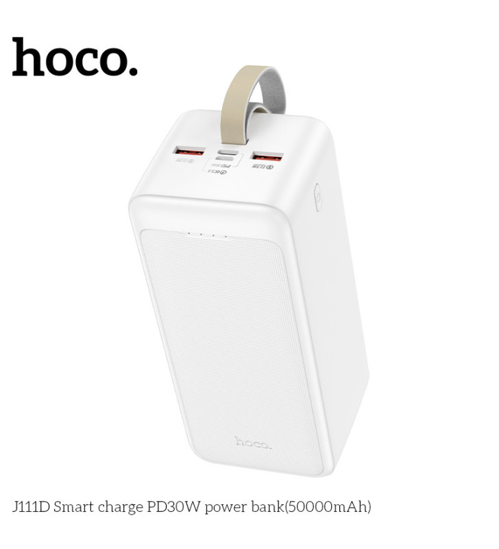 HOCO J111D Smart Charge PD30W Power Bank-50000mAh-Gadget Man