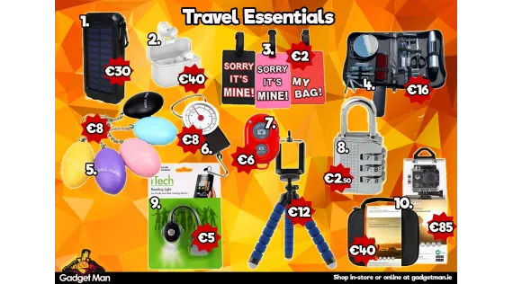 Gadgets -  a travel essentials guide for 2022