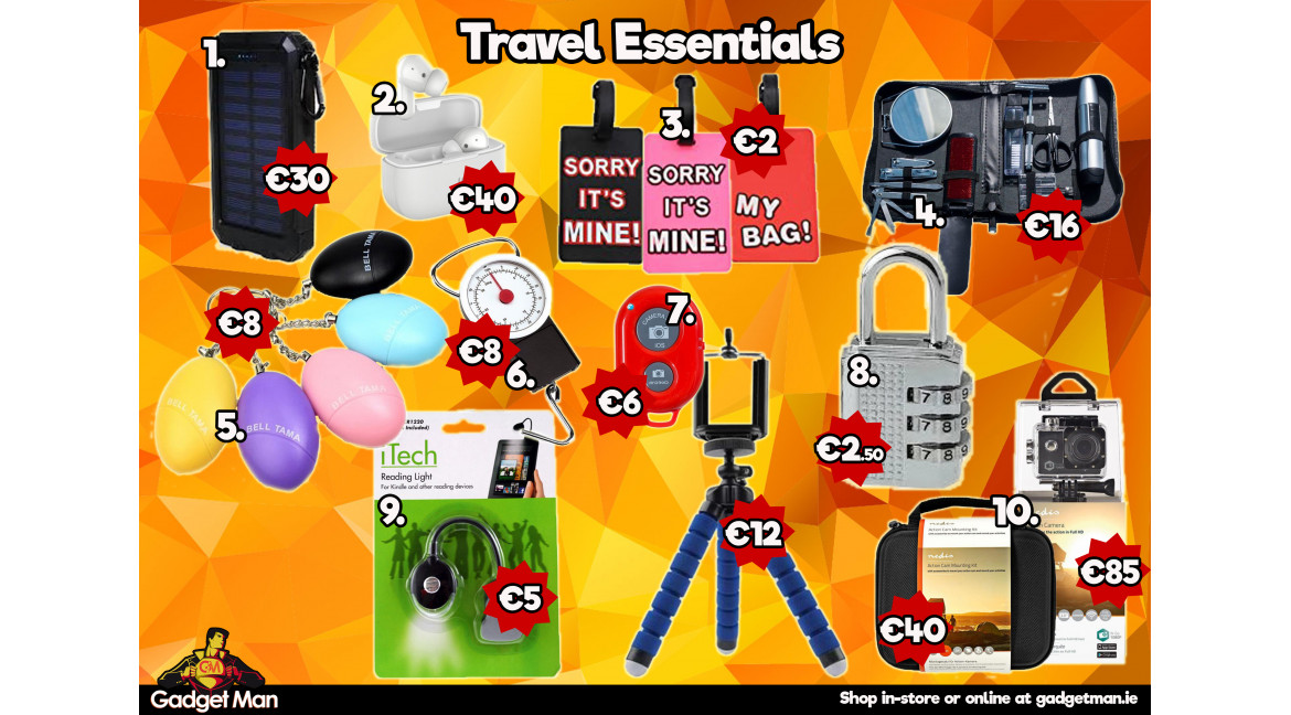 Gadgets -  a travel essentials guide for 2022